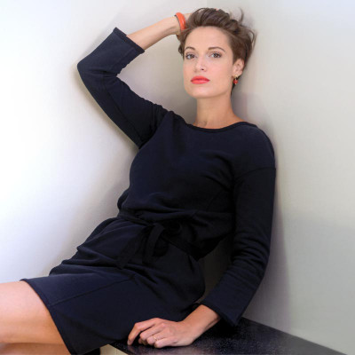 Robe cocooning noire XL...